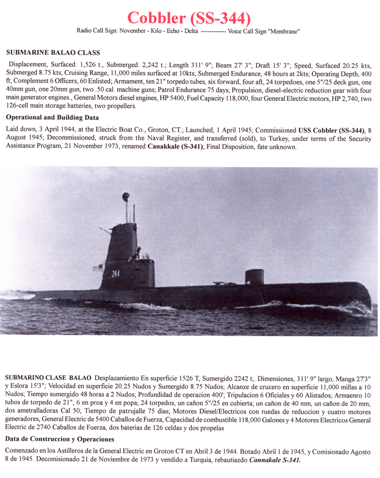 SUBMARINE COBLLER